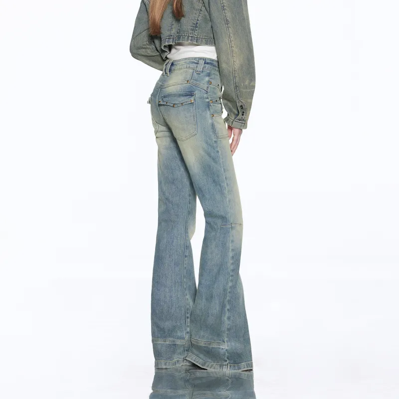 RUNTOTHEFUTURE Jeans Women's Vintage Blue-2