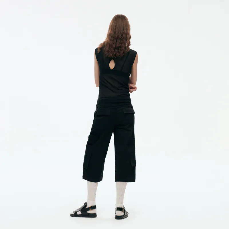 RUNTOTHEFUTURE Cargo Pants Women's Black-2