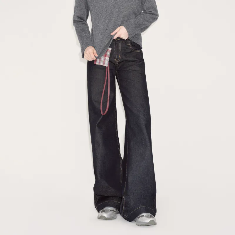 RUNTOTHEFUTURE Jeans Unisex Raw Cow-3