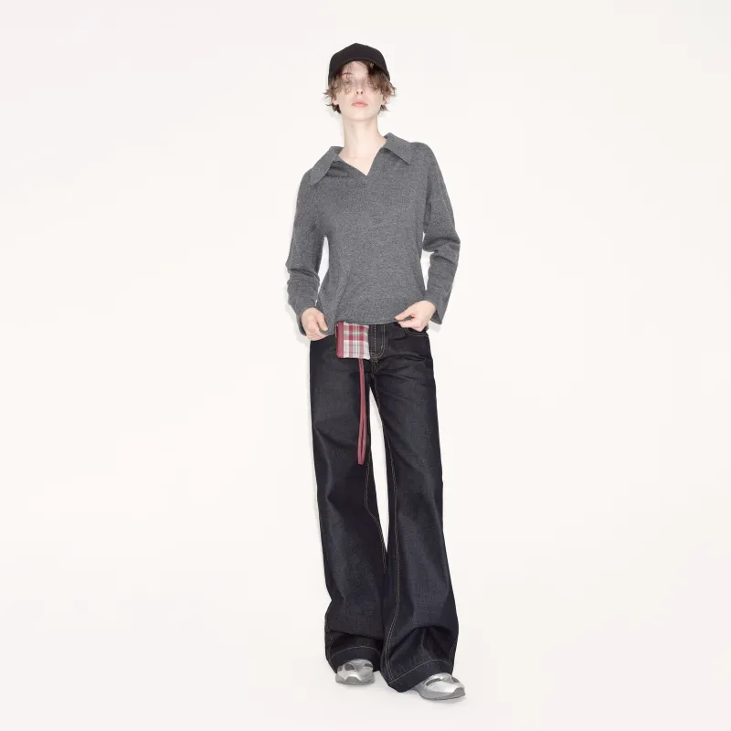 RUNTOTHEFUTURE Jeans Unisex Raw Cow-5