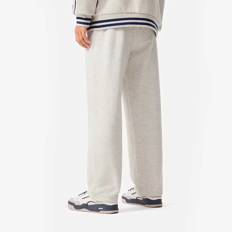 LiNing Sports Life Collection Knitted Sports Pants Men's Heather Gray Tile Gray-6