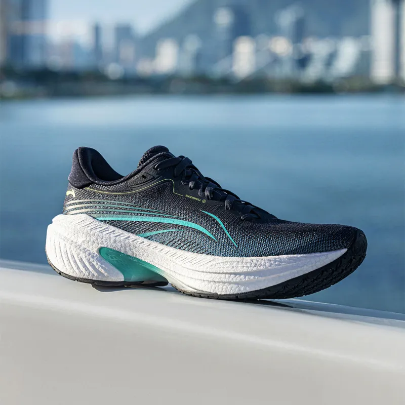 LINING Wear 4.0 Protective Version Running Shoes Men Low Top Khaki Blue-7