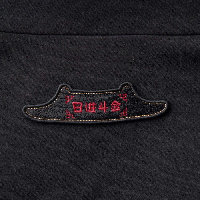 LiNing x GUGONG LIANMINGKUAN Rijin Doujin Collection Jackets Coats Unisex Black-5