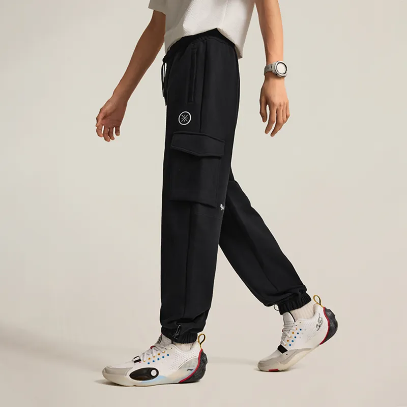 LiNing WOW Knitted Sweatpants Men's Black-5