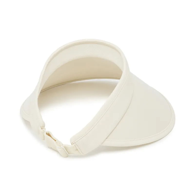 LiNing Running Collection Polyamide, Elastane, Polyester Sun Protection Hats Unisex Ecru-1