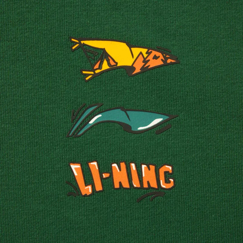 LiNing Sports Life Collection Sweatshirt Men's Eden Green-2