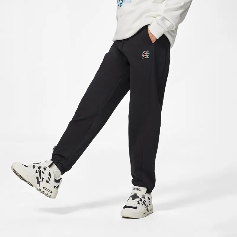 LiNing Sports Life Collection Knitted Sweatpants Women's Black R-5