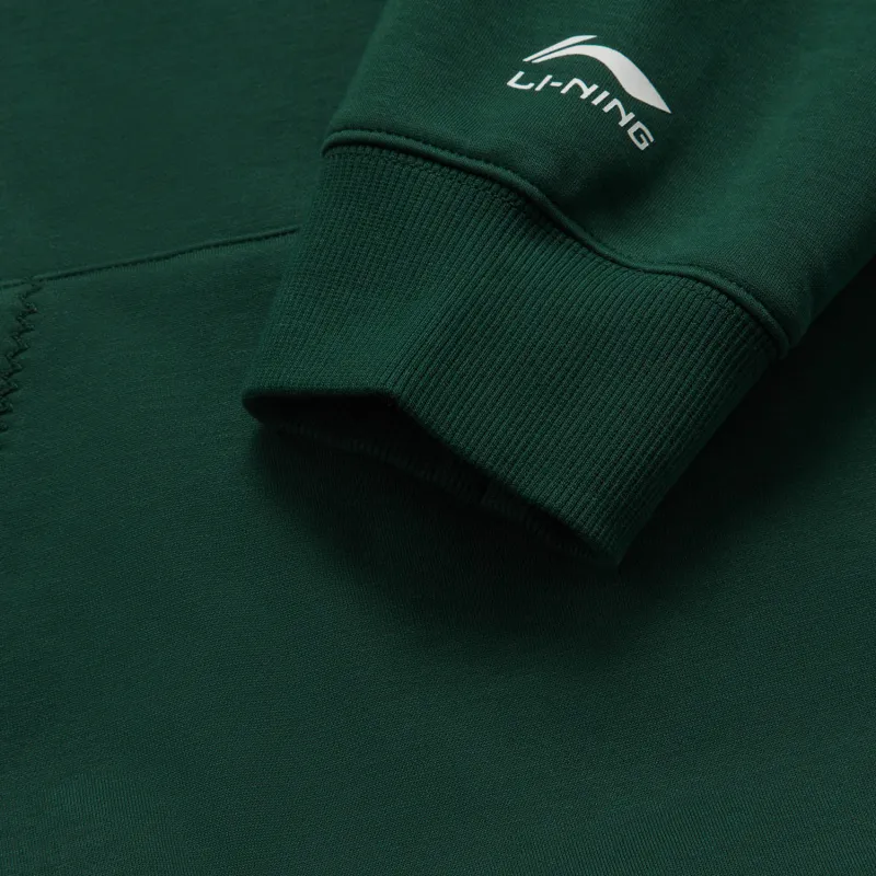LiNing Sports Life Collection Sweatshirt Unisex Gothic Green-3