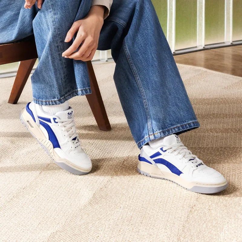 LiNing Moon White 2.0 Slip Resistant, Abrasion Resistant, Breathable Low Top Skateboard Shoes Women's White Blue-5