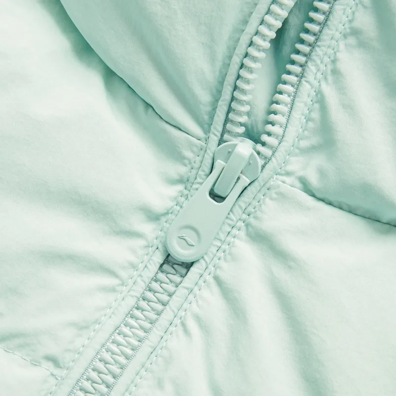 LiNing Fondue Down Series Down Jacket Women's Camlet Green-4