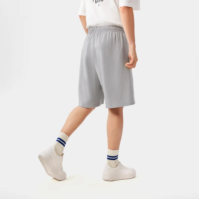LiNing Sports Life Collection Casual Shorts Men's Geological Gray-4