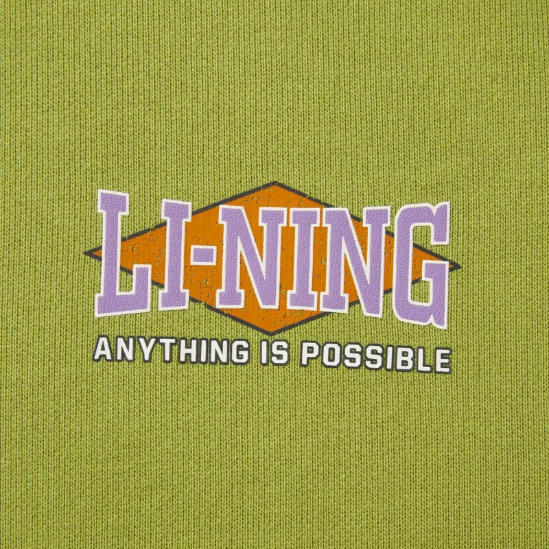 LiNing Sweatshirt Unisex Locust Green-3