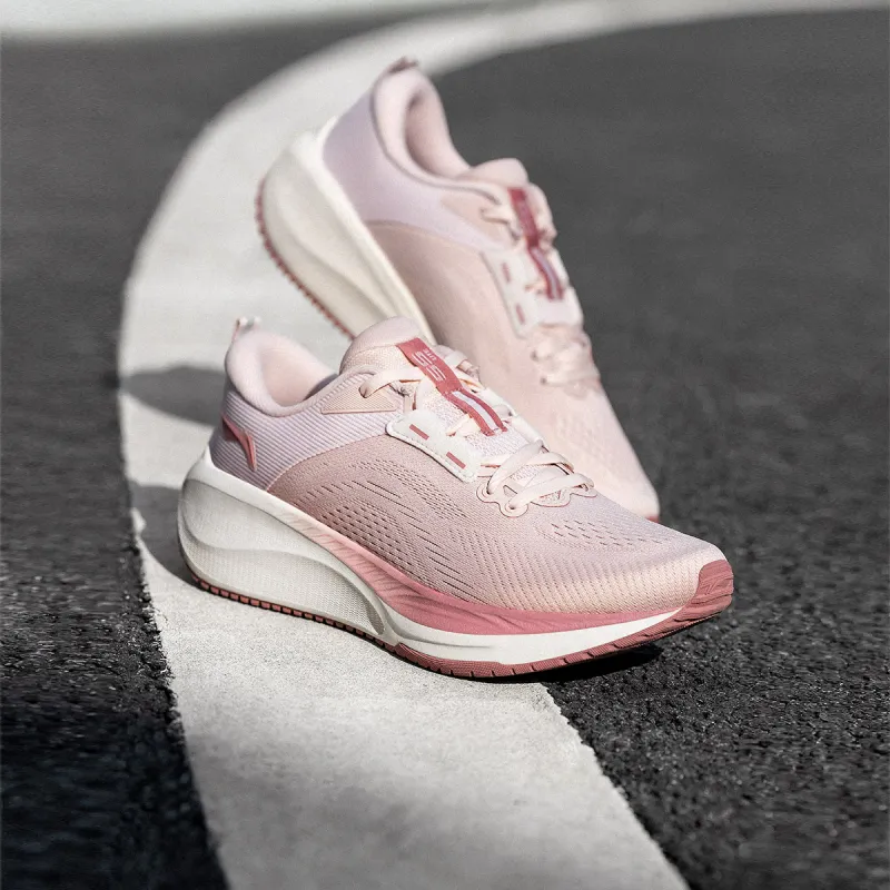 LINING Wu Leaping 2.0 V2 Running Shoes Women's Low Top Light Pink-7