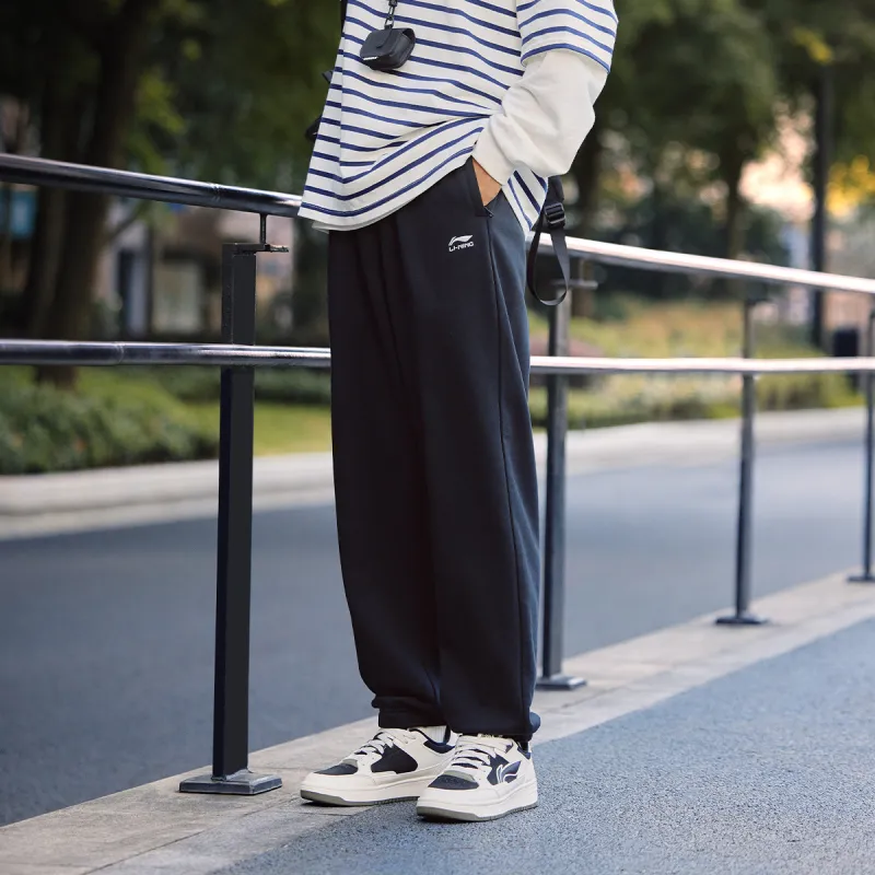 LiNing Sports Life Collection Casual Pants Men's Black-2