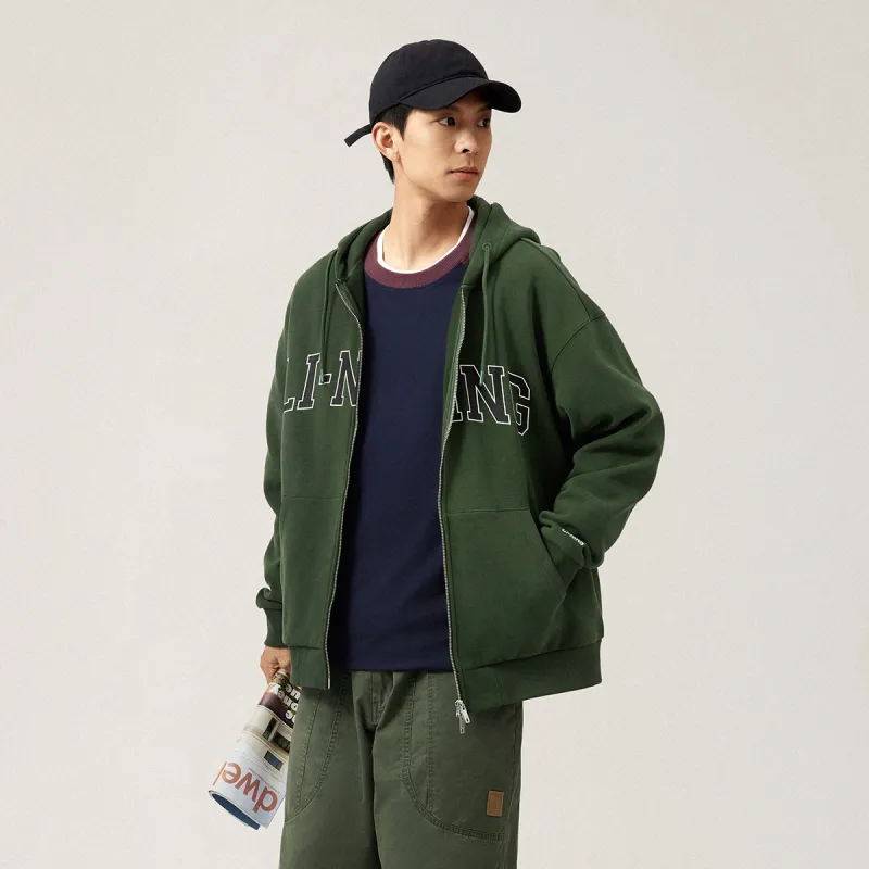 LiNing Sports Life Collection Sweatshirt Unisex Kelp Green-5