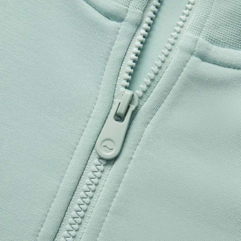 LiNing Fitness Series Sweatshirt Women's Gray Green-3