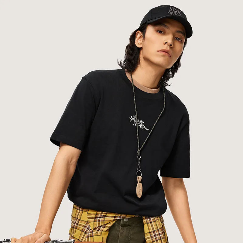 LiNing Chinese Culture Series T Shirt Men's Black-5