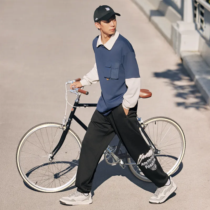 LiNing Sports Fashion Collection Casual Pants Men's Black-6