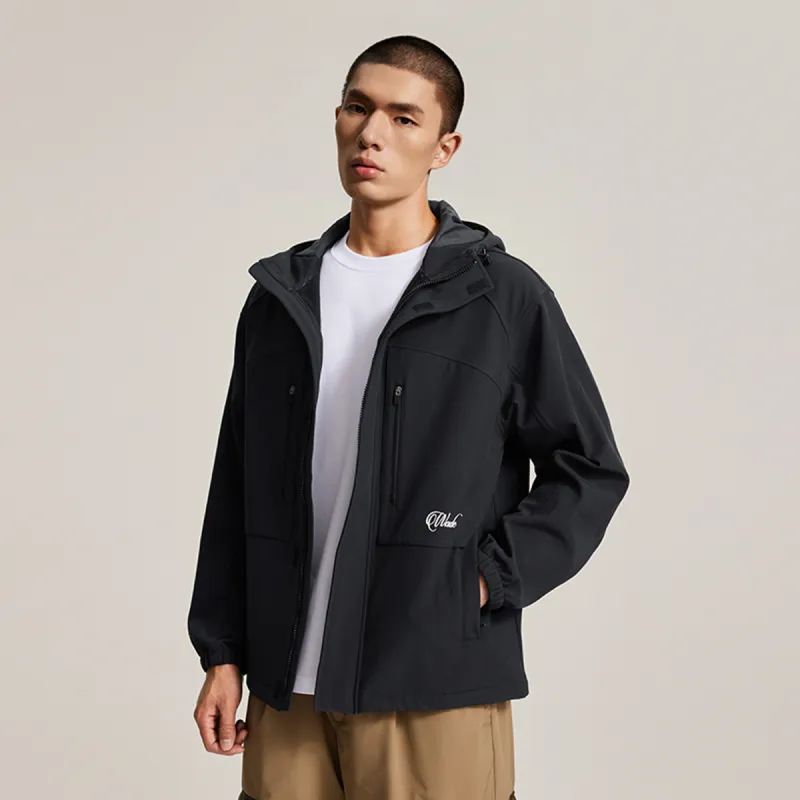 LiNing WOW Trench Coat Men Black-6