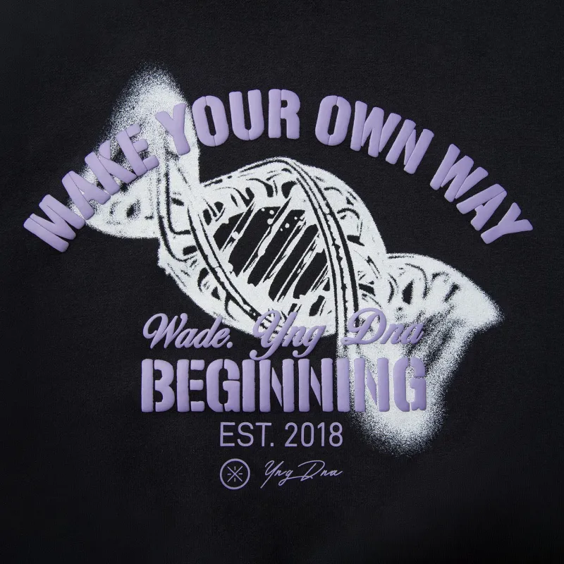 LiNing x YNG DNA WOW Sweatshirt Men's Black-5