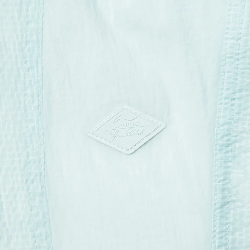 LiNing Sports Life Collection Trench Coat Women's Light Sky Blue-3