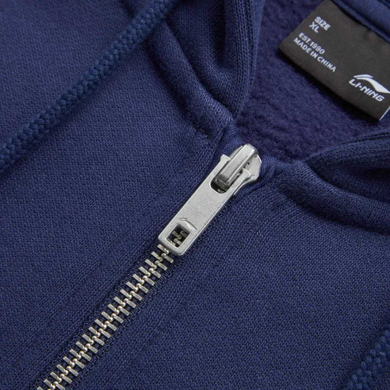 LiNing Weekend Youth Sweatshirt Unisex Dark Ship Blue-2