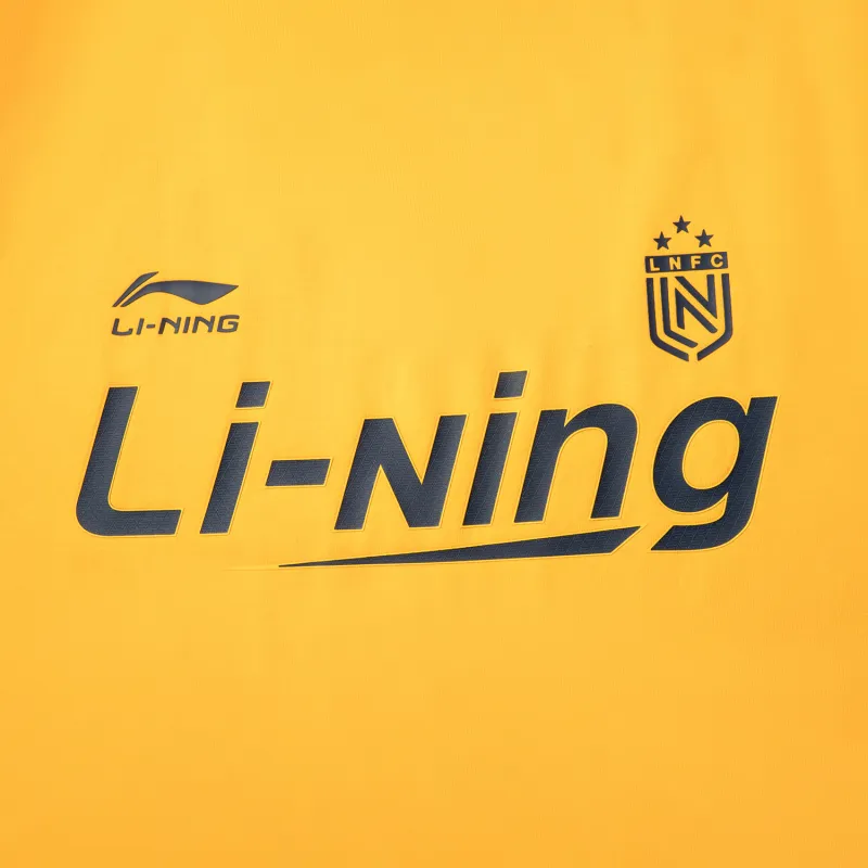 LiNing Sports Life Collection T Shirt Unisex Spectral Yellow-2