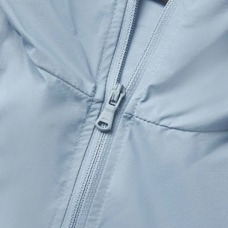 LiNing Fitness Series Jackets Coats Men's Ash Gray Blue-5