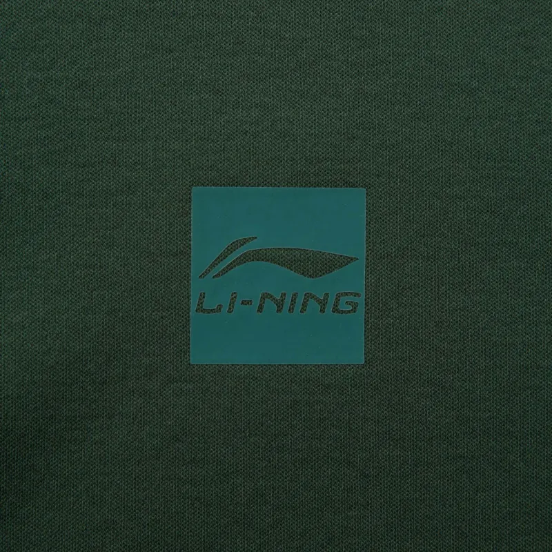LiNing Sports Life Collection T Shirt Unisex Maple Green-3