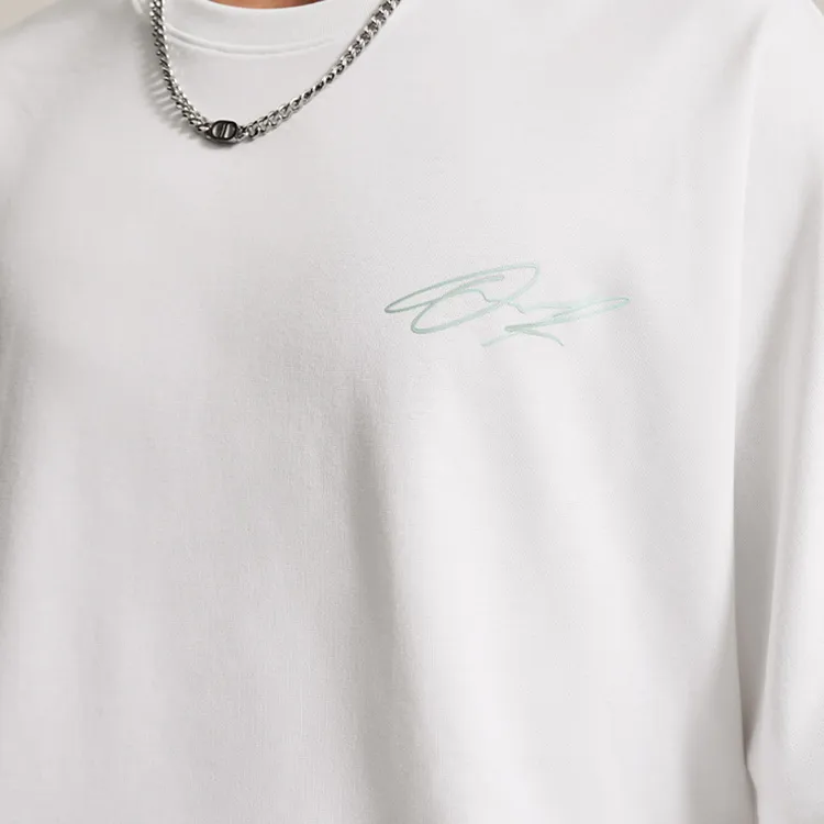 LiNing T Shirt Unisex Standard White-4