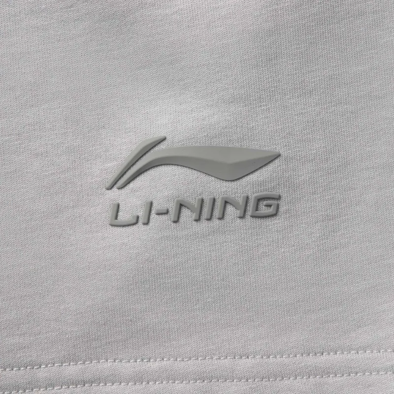 LiNing Sports Life Collection Casual Shorts Men's Geological Gray-6