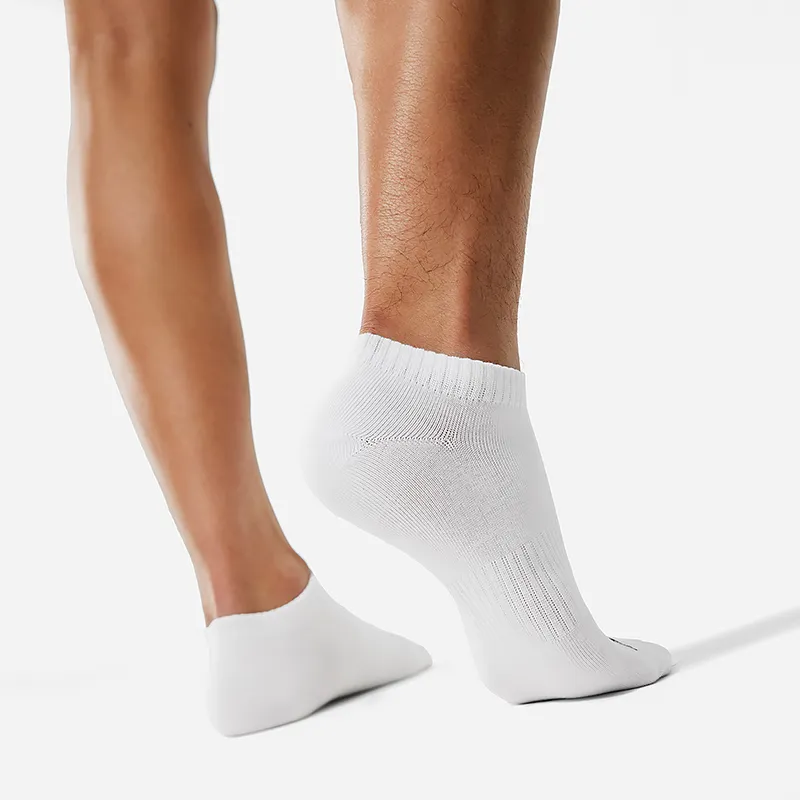 LiNing Sports Life Collection Ankle Socks Unisex 3 Pack White-7