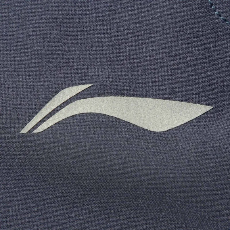 LiNing Fitness Series Sports Shorts Men's Night Blue Single Logo-5