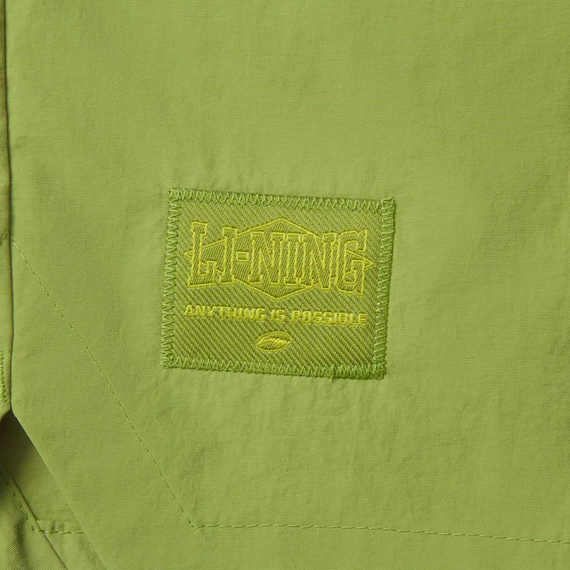 LiNing Sports Life Collection Casual Shorts Men's Locust Green-4