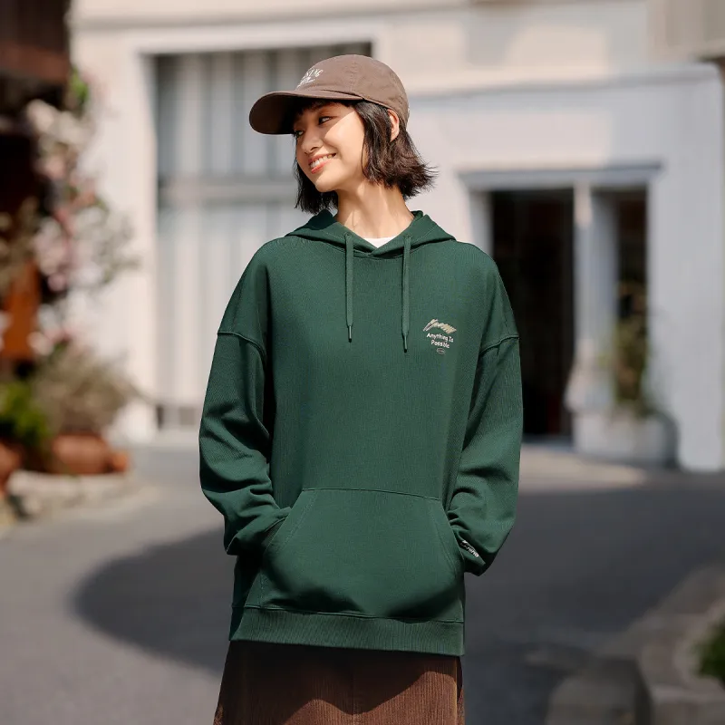 LiNing Sports Life Collection Sweatshirt Unisex Dark Green-5