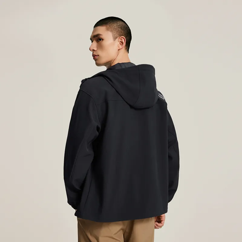 LiNing WOW Trench Coat Men Black-7
