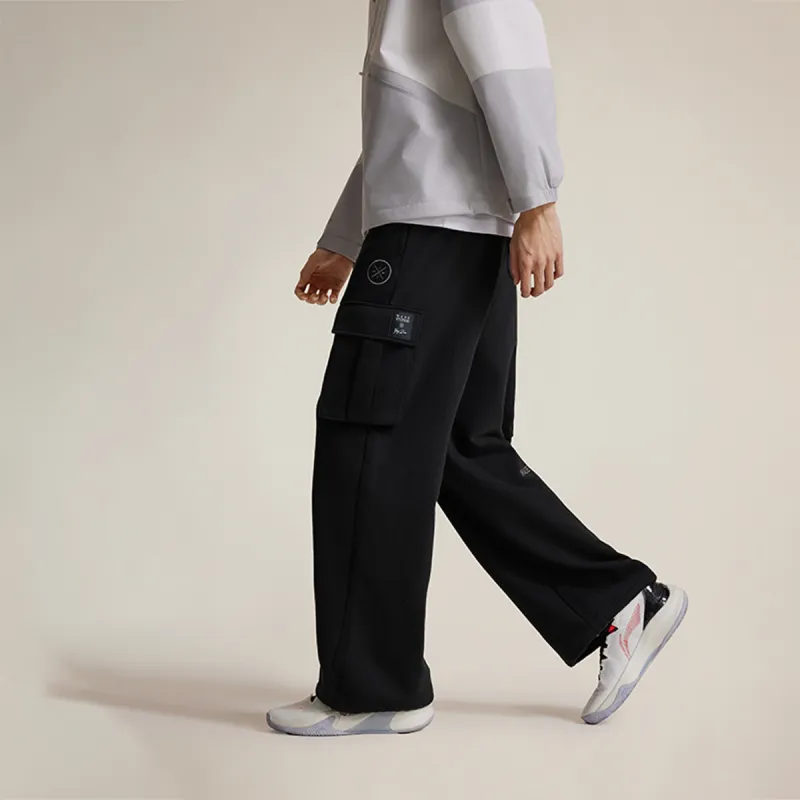 LiNing x YNG DNA WOW Casual Pants Men's Black-2