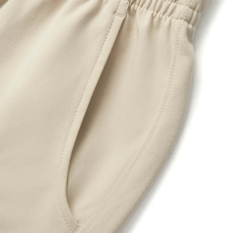 LiNing Sports Life Collection Casual Pants Women's Seashore Gray-4