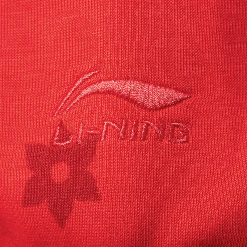 LiNing Rijin Doujin Collection Sweatshirt Women's Vermilion-5