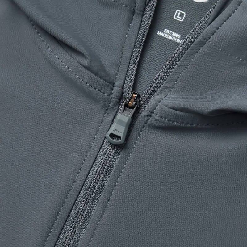 LiNing Fitness Series Jackets Coats Men's Thunderstorm Gray-5