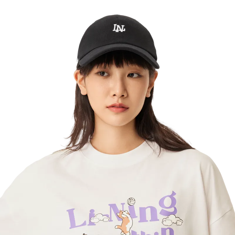 LiNing   Baseball Caps Unisex Black-4