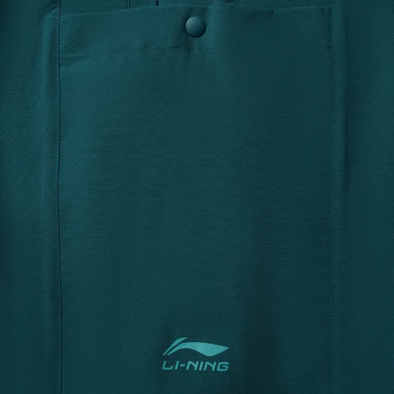 LiNing Sports Life Collection Casual Shorts Men's Reef Green-3