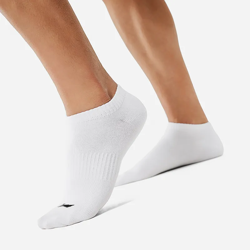 LiNing Sports Life Collection Ankle Socks Unisex 3 Pack White-5
