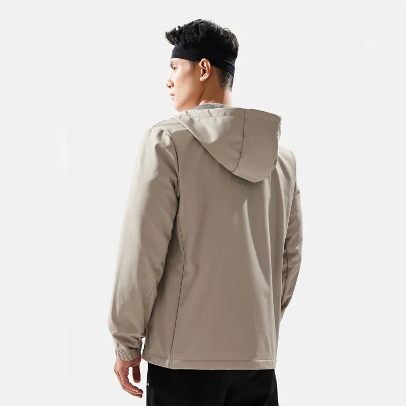 LiNing Sports Life Collection Jackets Coats Men Dusty Smoke Gray-7