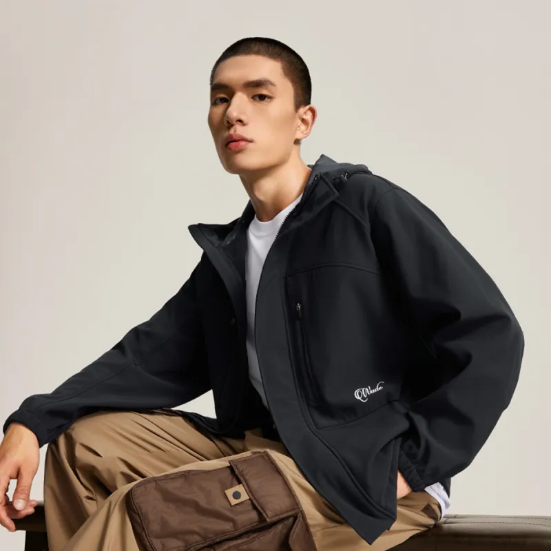 LiNing WOW Trench Coat Men Black-4