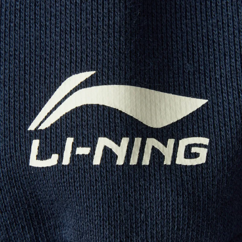 LiNing Sports Life Collection Sweatshirt Unisex Dark Marine Blue-4