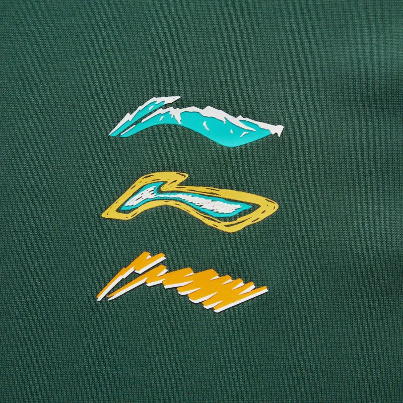 LiNing Cool Tea T Shirt Men's Maple Green-3
