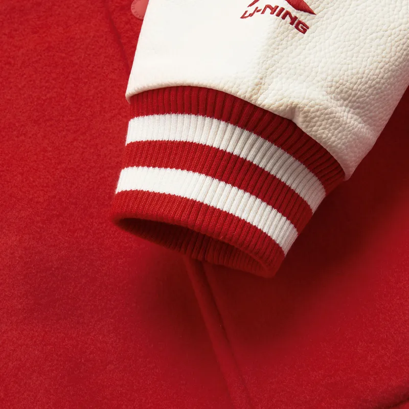 LiNing Rijin Doujin Collection Puffer Jacket Men's Vermilion-4