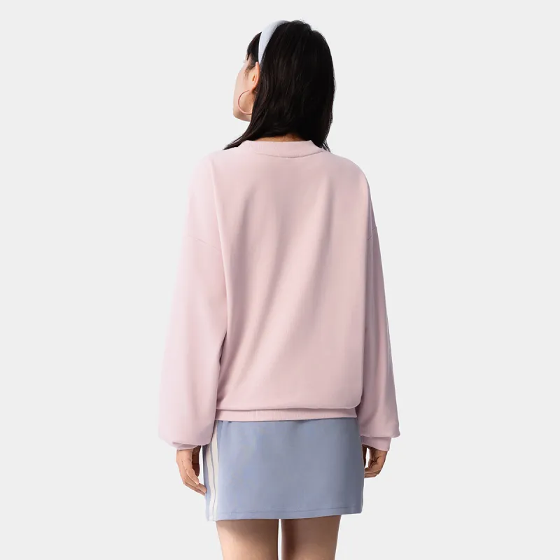 LiNing Sports Life Collection Sweatshirt Women's Light Crimson Pink-2