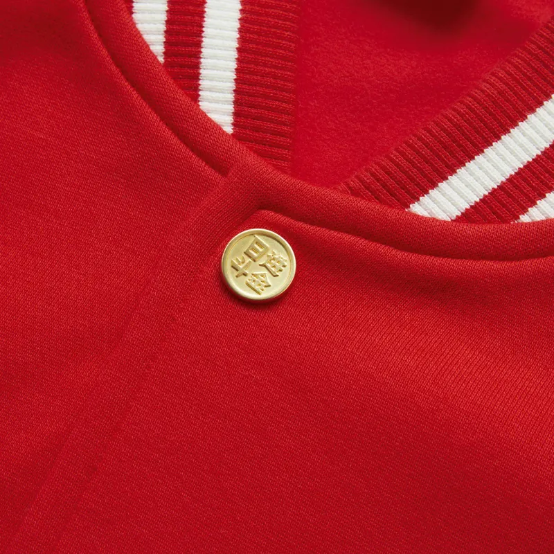 LiNing Rijin Doujin Collection Knitwear Men's Vermilion-3